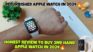 Buying Refurbished Apple watch in 2024  Apple watch series 3 in 2024  Full review🔥 [upl. by Nymrak]