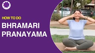 How To Do Bhramari Pranayama  StepbyStep Guide [upl. by Chatterjee]