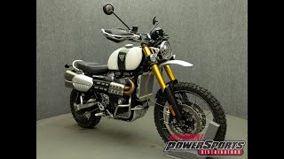 2019 TRIUMPH SCRAMBLER 1200 XE SHOWCASE PACKAGE  National Powersports Distributors [upl. by Azitram866]