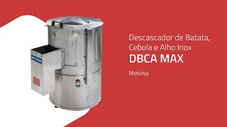 Descascador de Batata Cebola e Alho Inox Metvisa DBCA MAX  ZIP Automação [upl. by Lewan323]