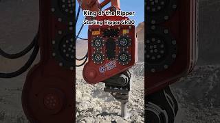 Sterling Ripper SR80 for 6590ton excavators sterlingtechnology sterlingripper vibroripper [upl. by Aihsyak]