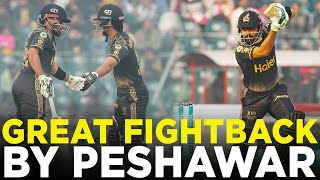 Great Fightback By Peshawar  Quetta Gladiators vs Peshawar Zalmi  Match 2  HBL PSL 9  M2A1A [upl. by Htebezile]