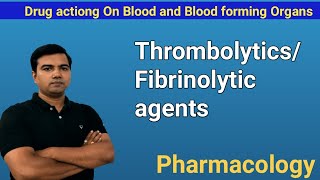 Thrombolytic Agents for Pharmacology [upl. by Mialliw]