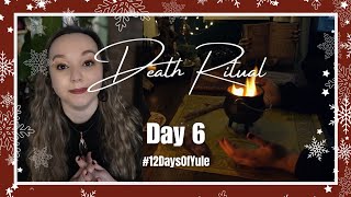 A FULL Death Ritual What Needs To Die Necromancy Blood Magic Witchcraft 12daysofyule [upl. by Yeldah185]