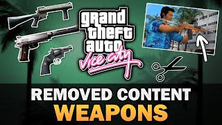 GTA VC  Removed Weapons Text video [upl. by Amer302]