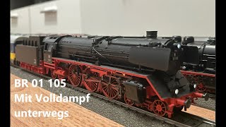 Baureihe 01 Dampflokomotive Märklin Artikel 39004 [upl. by Arleen]