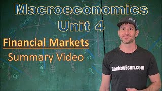 Macroeconomics Unit 4 COMPLETE Summary  Financial Markets  2025 Update [upl. by Leoj]