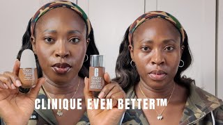 Clinique Even Better Clinical™ Serum vs Glow Foundation [upl. by Ardnuassac]