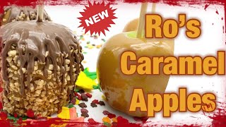 BEST WAY TO DIP CARAMEL APPLES USING PETER’S CARAMEL [upl. by Yecaw89]