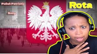 FIRST TIME HEARING  Polish Patriotic Song  Rota INCREDIBLE🔥💕 [upl. by Rori]