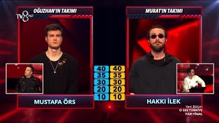 Mustafa Örs amp Hakkı İlek Full Bölüm Yarı Final eşleşmesi O Ses Türkiye 20212022 [upl. by Ttesil830]