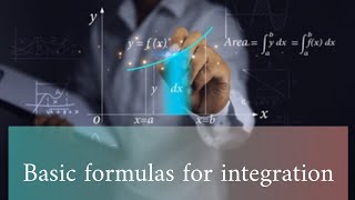 Formulas for integration integralcalculus integrationformula mathinchemistry chemistry [upl. by Kcim]