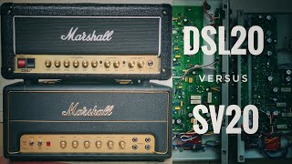 Marshall DSL20 vs SV20  May surprise you [upl. by Amias754]