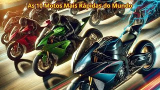 AS 10 MOTOS MAIS RÁPIDAS DO MUNDO EM 2024 🚀 [upl. by Eleonore75]