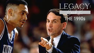 Legacy Coach K  The 1990s [upl. by Enirrok781]