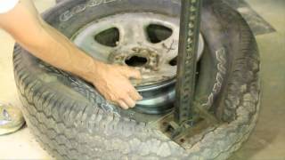 How to Unseat a Tire from the Wheel [upl. by Weight]