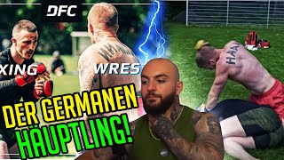 Edmon reagiert auf German Pitbull vs English Butcher  Streetfight MMA  Stream Highlights [upl. by Ennaisoj]