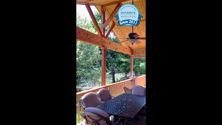 Porch Roof  Deck with Roof Designs  Porch Roof Styles  Gable Roof Porch  Shed Roof Porch Designs [upl. by Ieluuk]