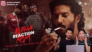 King of Kotha  Kotha Raja Video  Feat Asal Dabzee Roll Rida amp Mu Ri  Reaction  Tannu  Rishi [upl. by Aloz]