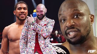 quotANTHONY JOSHUA TYSON FURY THEY CANT SAY THATquot  DILLIAN WHYTE SOUNDS OFF AFTER RETIRING HAMMER [upl. by Eybbob]