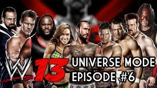 WWE 13 Universe Mode 6 WERE THE NUMBER ONE CONTENDERS [upl. by Oirtemed886]