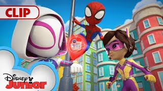 Rhino Tricks the Toothy Fairy 🦷  Marvels Spidey and his Amazing Friends  disneyjr [upl. by Player]