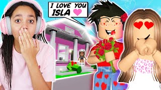 ISLA AND HER CRUSH HAD A DIRTY SECRET Roblox Brookhaven RP [upl. by Ramyar758]