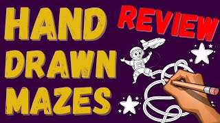 Hand Drawn Mazes Review Maze Generator Software for Amazon KDP [upl. by Wallinga]