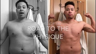 Day 57 of 180 Fat to Fit Body Transformation [upl. by Eicirtap]