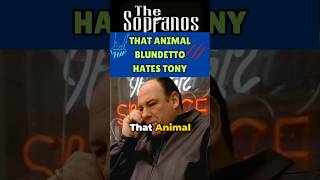 The Sopranos That Animal Blundetto HATES Tony shorts short [upl. by Riamo]