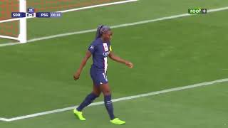 Stade Reims vs PSG  D1 Arkema  Division 1 Féminine [upl. by Enialedam]