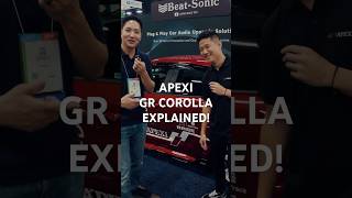 Everything About the APEXi GR Corolla sema 2024 lasvegas best diy amp apexi toyota shorts [upl. by Ellainad842]