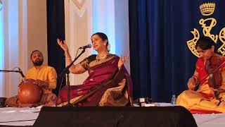 Bhaktha Jana Vatsale by Padmashri Awardee Sangita Kalanidhi Aruna Sairam  Bangalore Club Concert [upl. by Anidualc152]