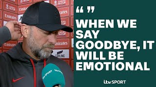 🥹 EMOTIONAL scenes as Anfield welcome Jürgen Klopp after his announcement  ITV Sport [upl. by Annadiana]