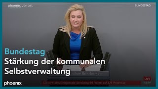 Bundestagsdebatte zur Stärkung der kommunalen Selbstverwaltung am 060624 [upl. by Ayatal]