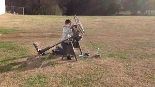 Golf Ball Test 5th grade Science Fair Project [upl. by Payne]