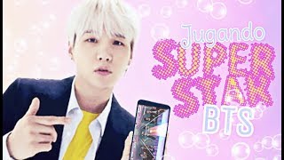 Mi Mamá jugando SuperStar BTS💞 [upl. by Yamauchi]