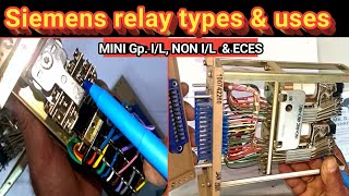 types of relay in railway different types of relays  Siemens relay sntkumarsir2612 [upl. by Latvina]