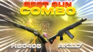 AK117  HS405 BEST GUN COMBO IN CODM BATTLE ROYALE [upl. by Iormina]