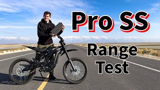 ERide Pro SS Official RANGE TEST  Not what we expected [upl. by Maxentia883]