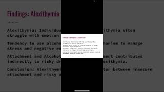 Alexithymia [upl. by Nednil478]