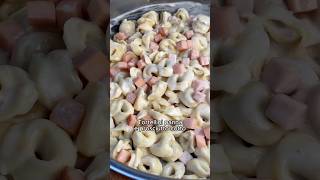 TORTELLINI PANNA E PROSCIUTTO COTTO  LA RICETTA DEI RICORDI 😍 tortellini pasta cucinare carne [upl. by Nikki173]