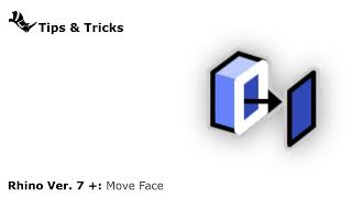 03 Move Face with rhino3d [upl. by Asquith]