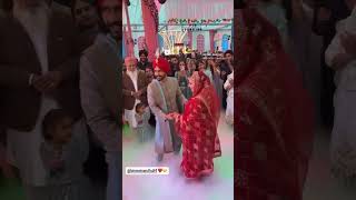 himmat sandhu weds sukhmani grewal wedding dance 🤩😘😘 viralpost trendingshorts ravindar grewal 🥰 [upl. by Annaira]