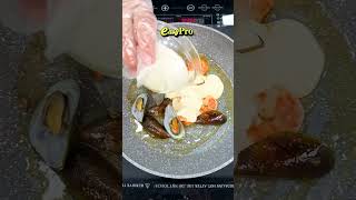 Salted Egg Seafood Pasta using EasyPro Salted Egg Powder Mix [upl. by Adnawot315]