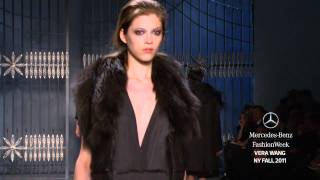 Vera Wang FALL 2011 COLLECTION MERCEDESBENZ FASHION WEEK [upl. by Margalo]