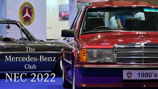 NEC Classic Car Show 2022 by the Mercedes Benz Club [upl. by Auhs261]