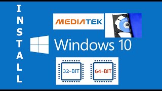 Install MTK MediaTek Drivers Windows 10 64 bit amp 32 bit [upl. by Jillane]