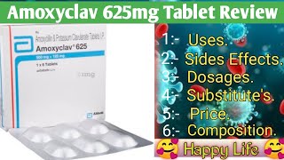 Amoxyclav 625 mg Tablet Use in Bengali Amoxicillin amp Potassium Clavulanate UsesSide EffectDosage [upl. by Derron58]