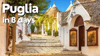 🇮🇹 Puglias BestKept Secrets Your 8Day Road Trip Guide [upl. by Naelcm307]